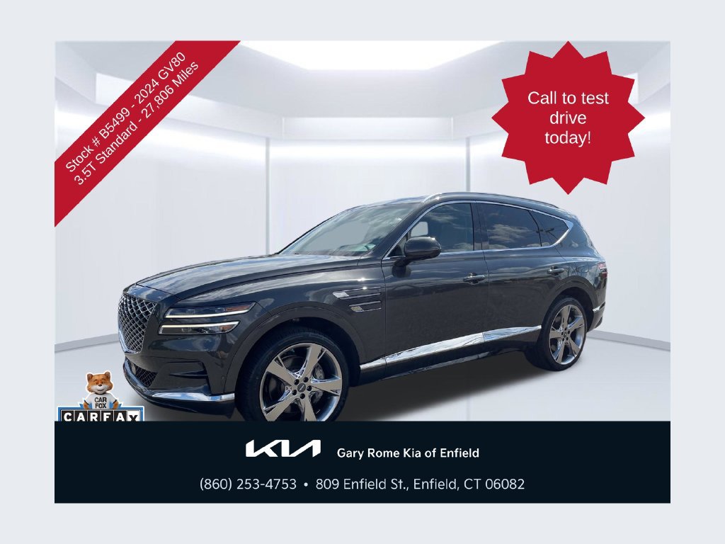 Used 2024 Genesis GV80 3.5T w/ Prestige Package