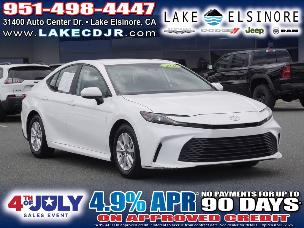 Used 2025 Toyota Camry LE FWD image 1