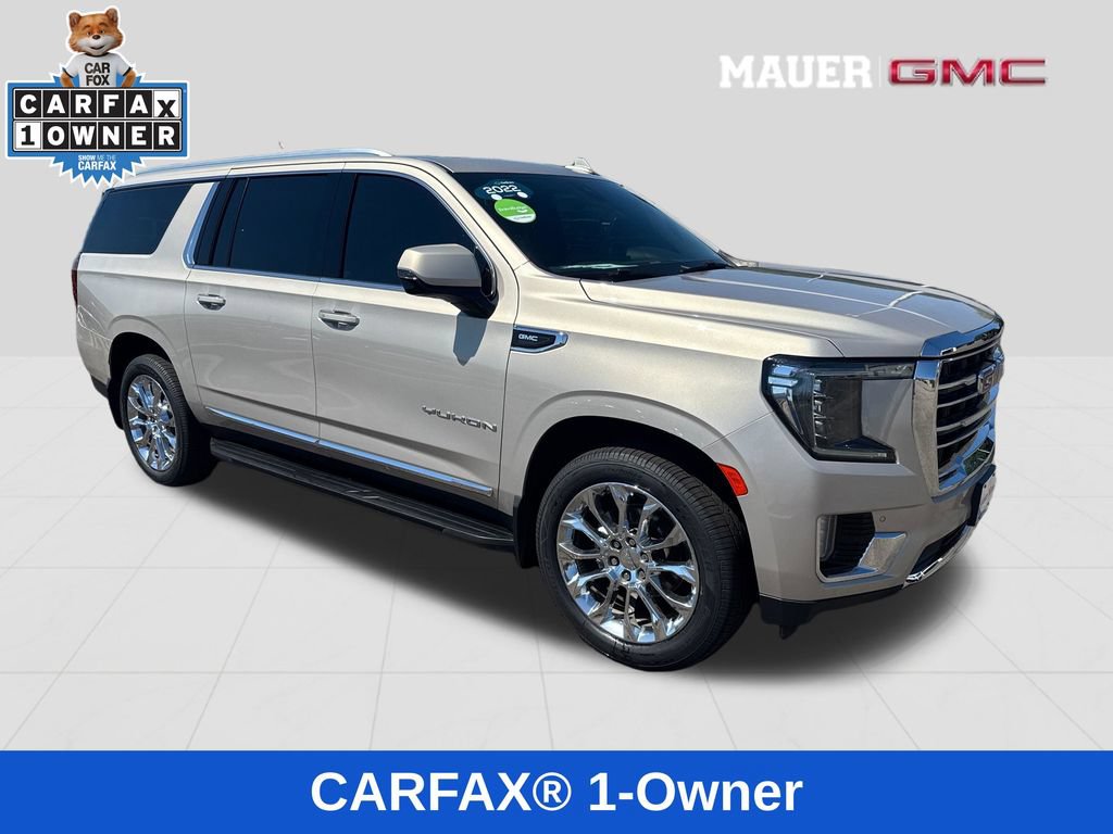 Certified 2022 GMC Yukon XL SLT w/ SLT Premium Package AWD/4WD image 1
