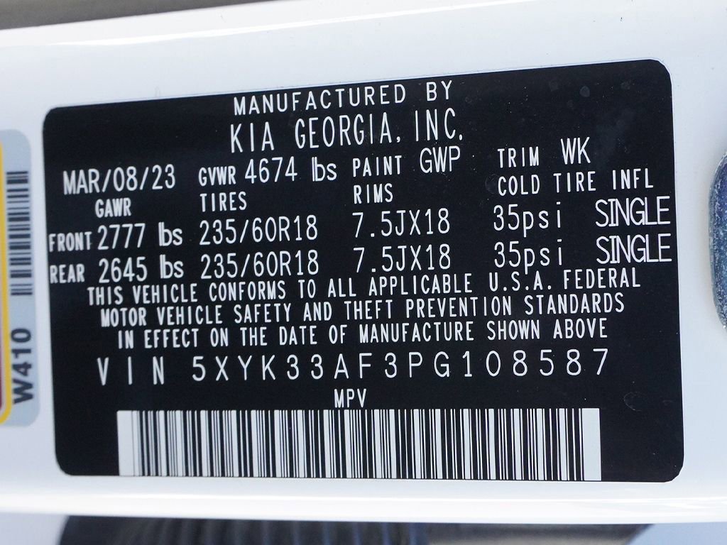 Used 2023 Kia Sportage EX FWD image 48