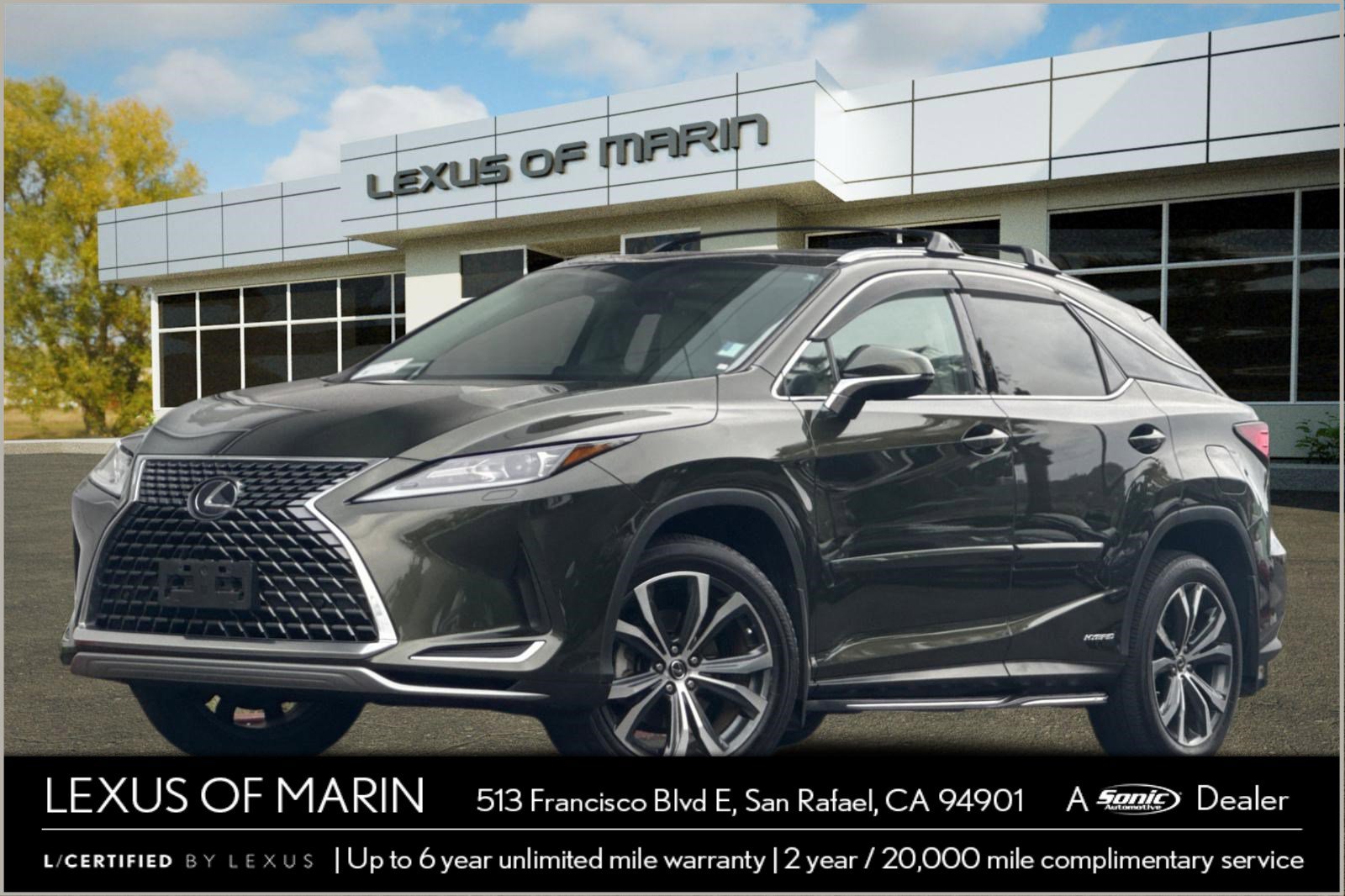 Used 2022 Lexus RX 450h AWD w/ Premium Package