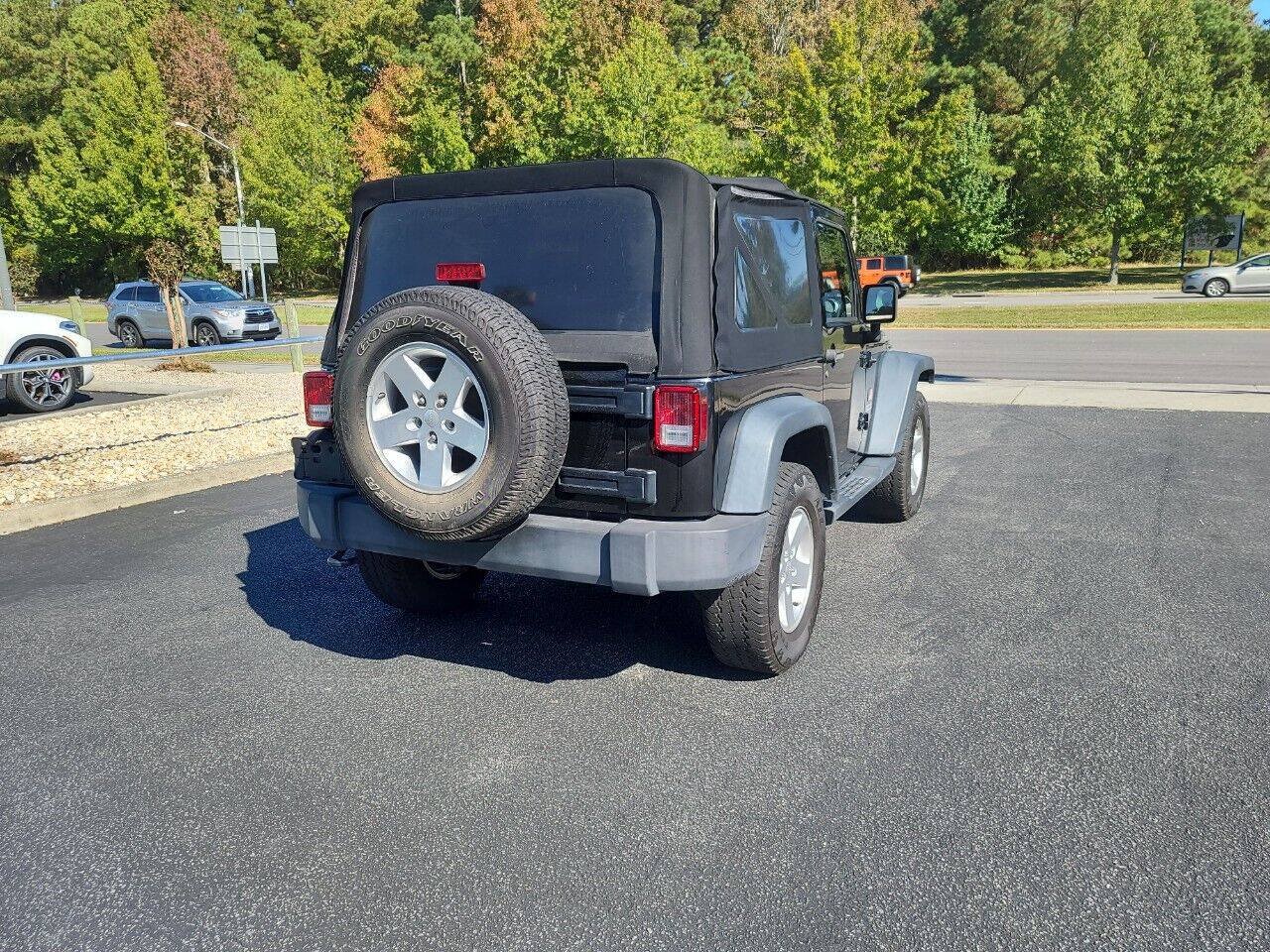 Used 2015 Jeep Wrangler Sport w/ Quick Order Package 24S AWD/4WD image 7