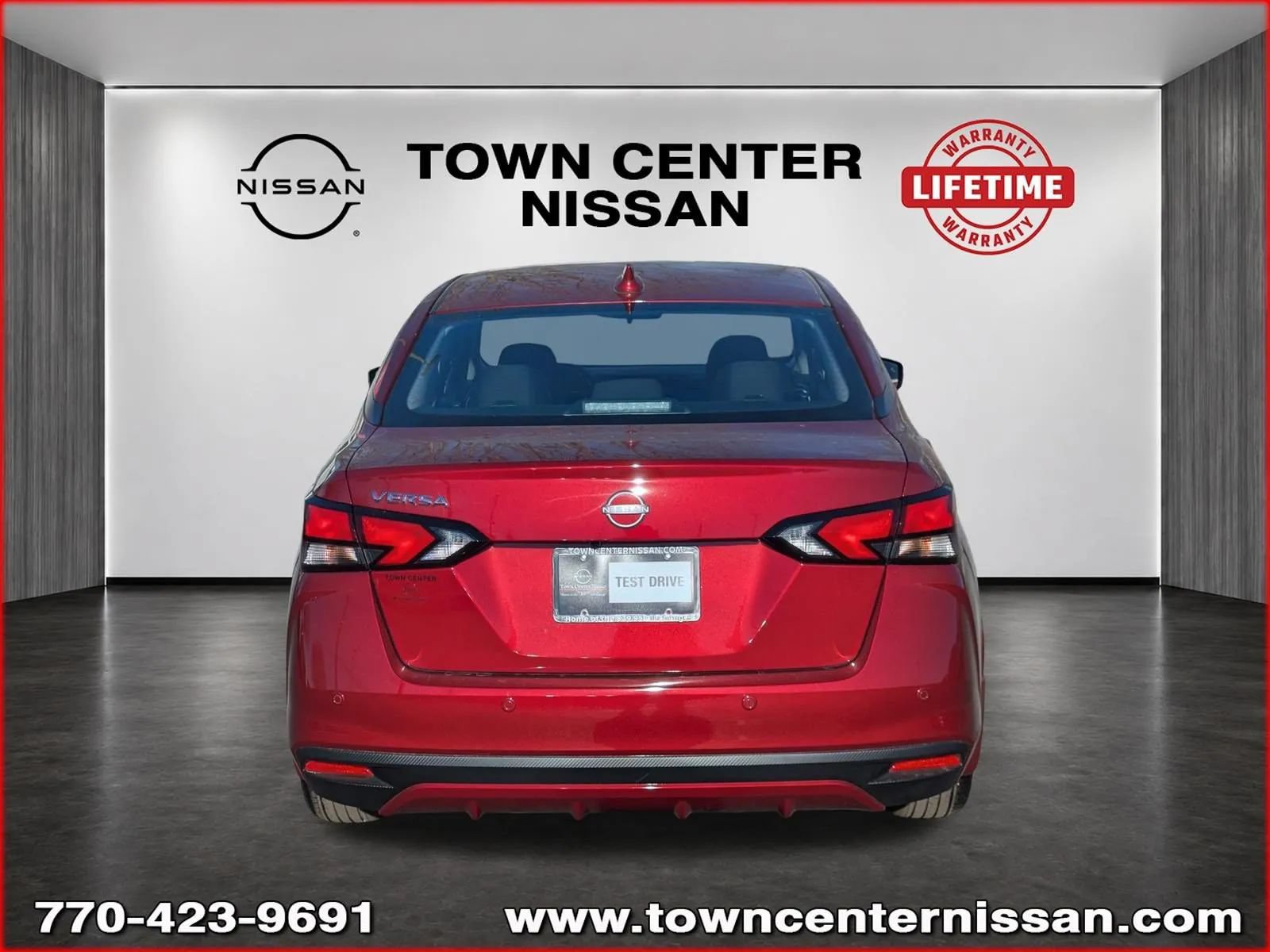 New 2025 Nissan Versa SV w/ Trunk Package FWD image 7