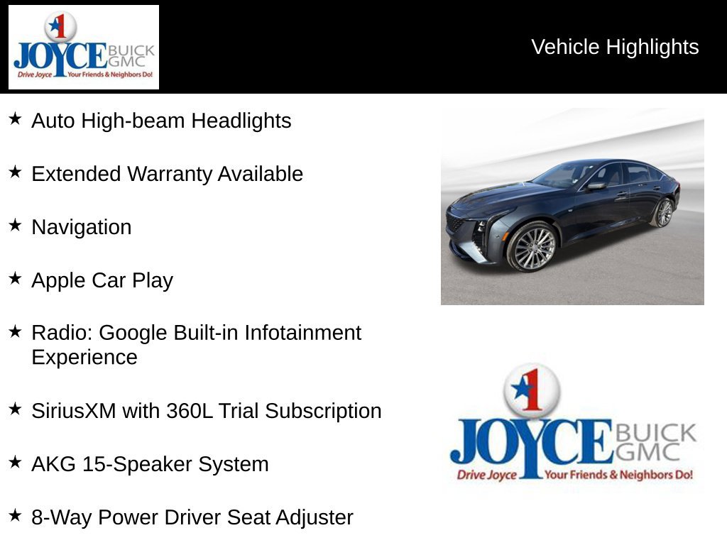 Certified 2026 Cadillac CT5 Premium Luxury AWD/4WD image 25