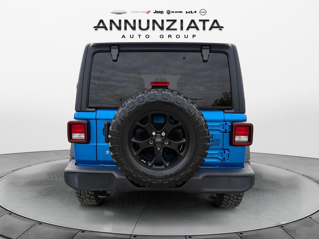 Certified 2021 Jeep Wrangler Unlimited Sport image 4