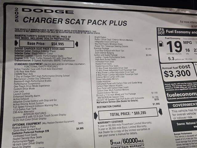 New 2026 Dodge Charger Daytona Scat Pack image 18