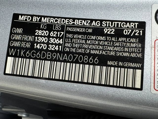 Certified 2022 Mercedes-Benz S 500 4MATIC image 30