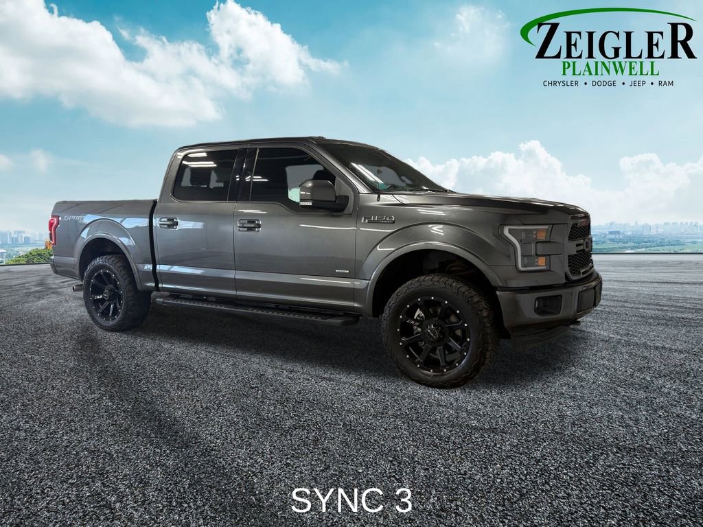 Used 2017 Ford F150 Lariat w/ Equipment Group 501A Mid image 11