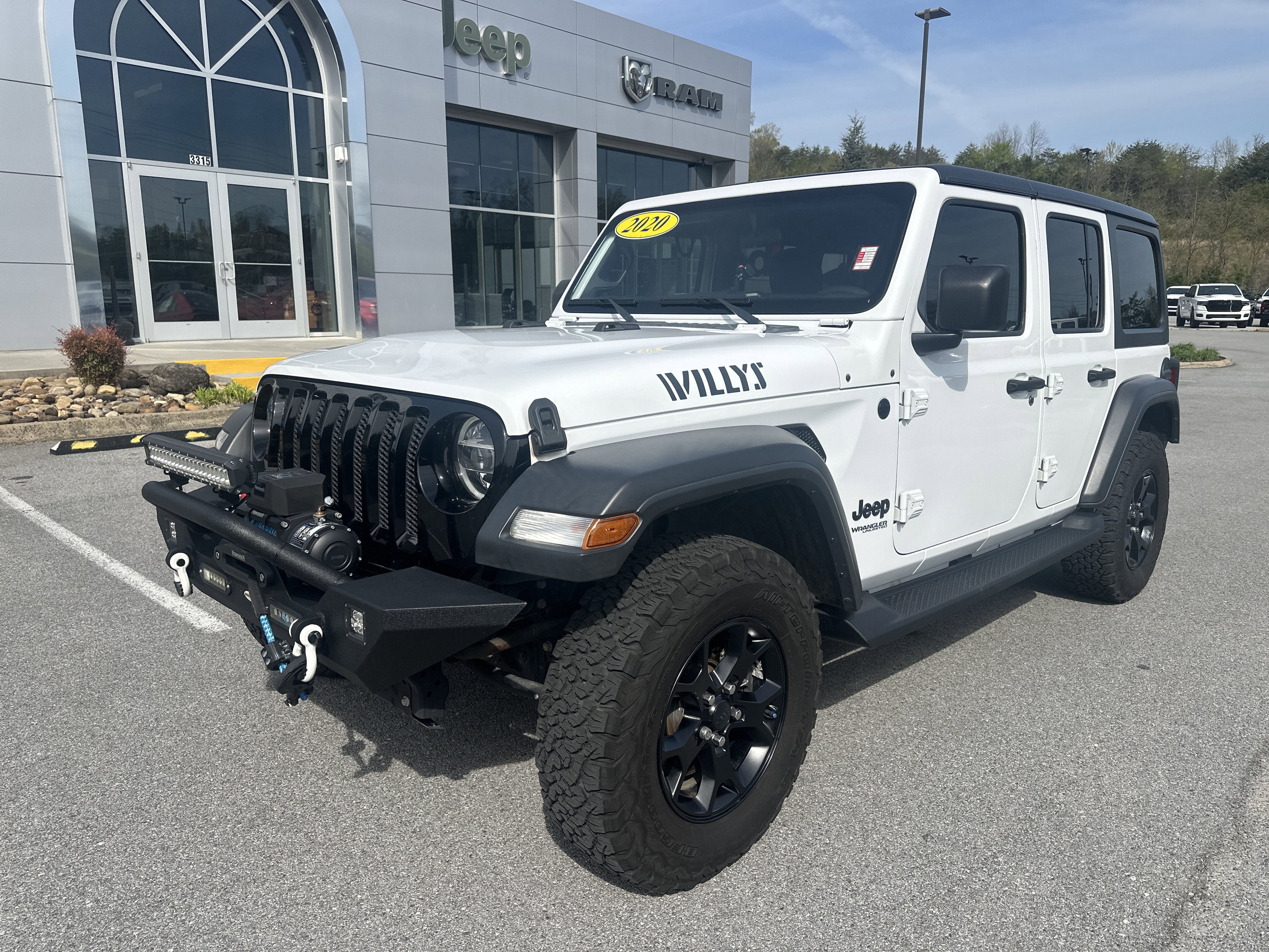 Used 2020 Jeep Wrangler Unlimited Sport image 2