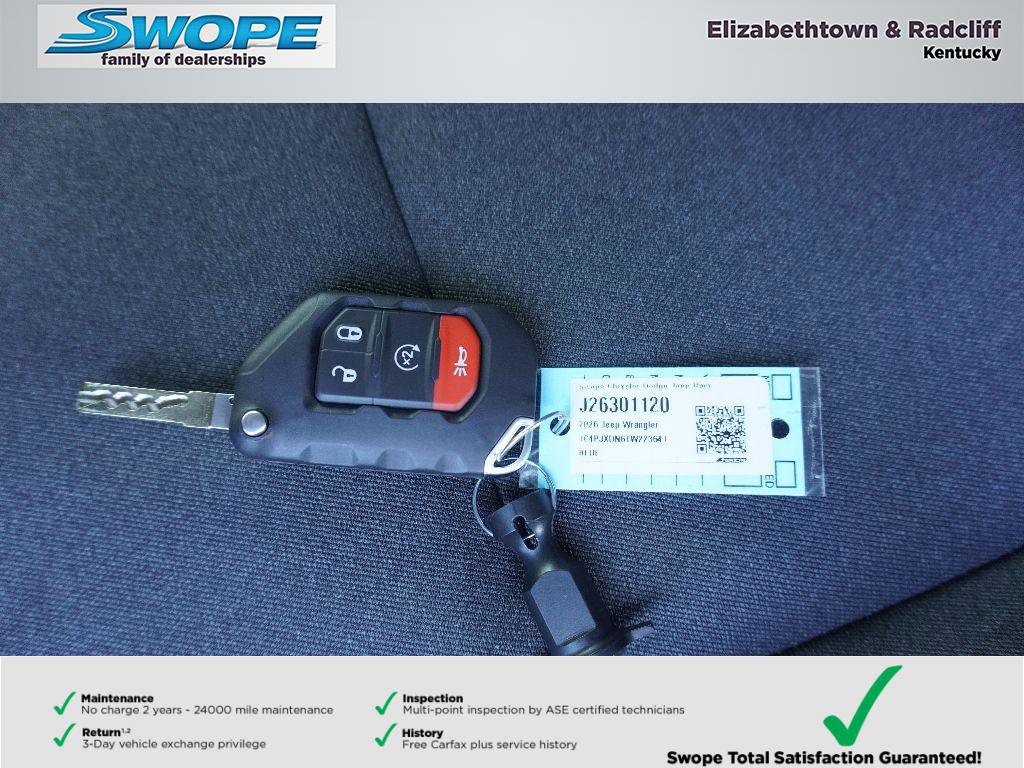 New 2026 Jeep Wrangler Sport S image 22