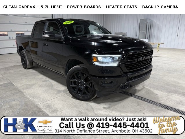 Used 2020 RAM 1500 Sport w/ Leather & Sound Group