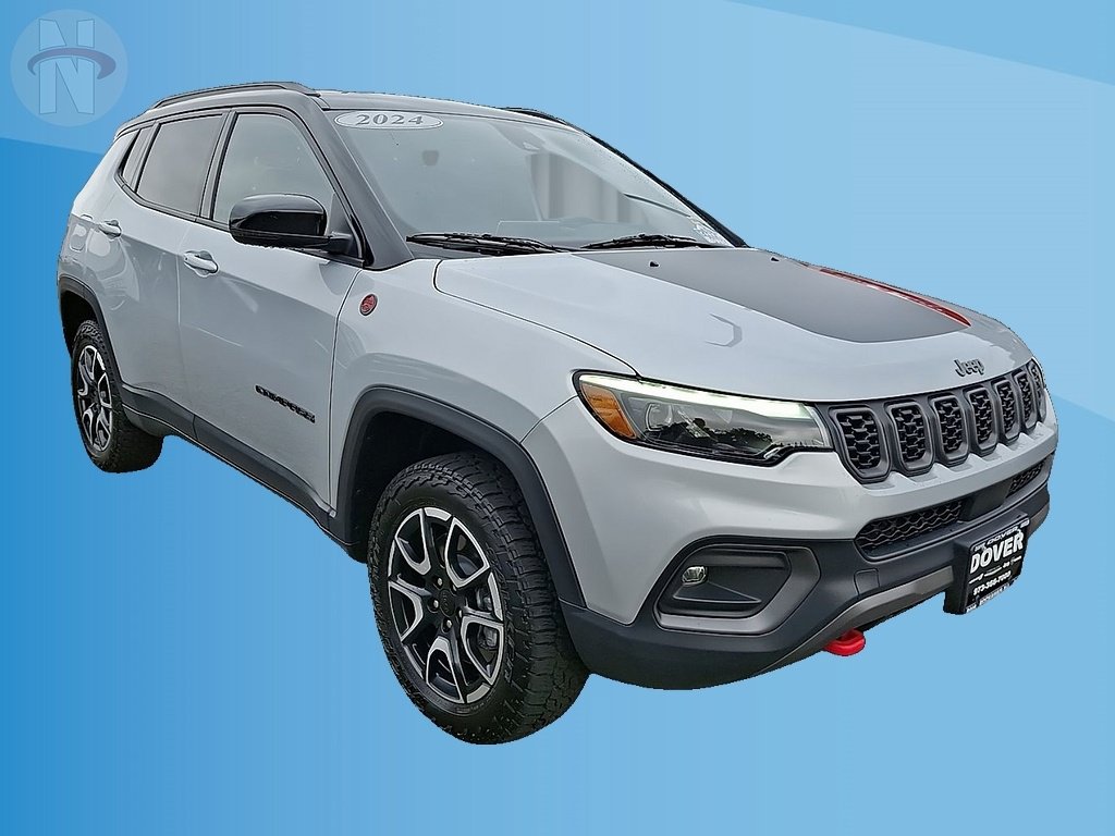 Certified 2024 Jeep Compass Trailhawk w/ Trailhawk Elite Group AWD/4WD image 1