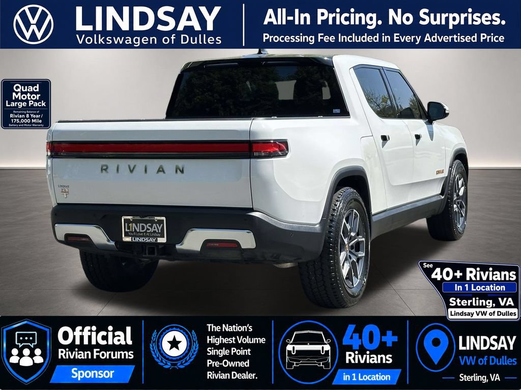 Used 2022 Rivian R1T Adventure AWD/4WD image 9