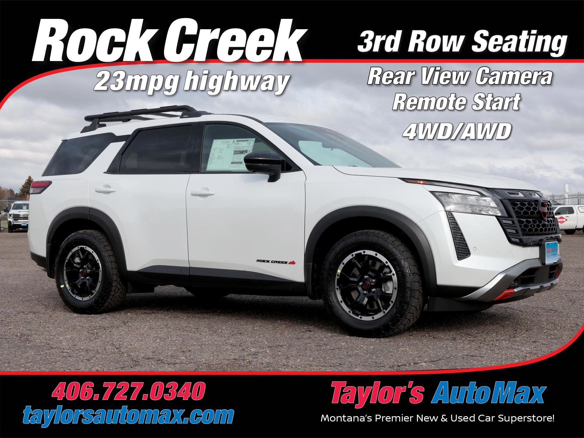 New 2026 Nissan Pathfinder Rock Creek