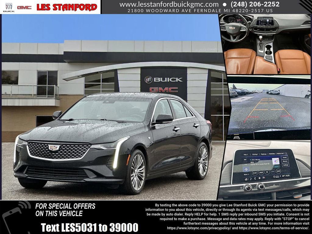 Used 2021 Cadillac CT4 Premium Luxury w/ Climate Package AWD/4WD image 1
