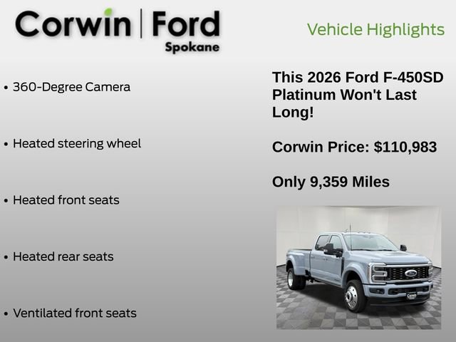 Used 2026 Ford F450 Platinum AWD/4WD image 13