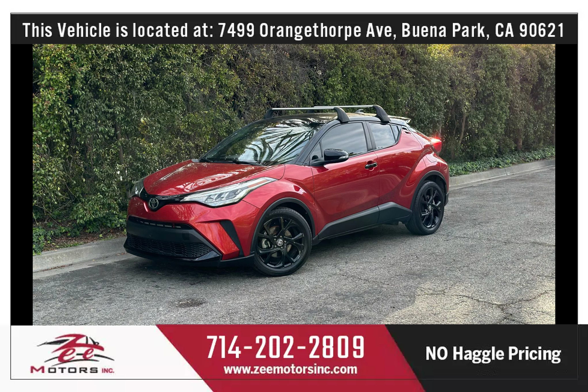 Used 2021 Toyota C-HR Nightshade image 8