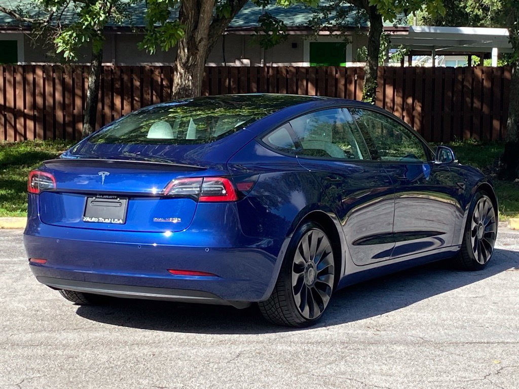 Used 2021 Tesla Model 3 Performance AWD/4WD image 8