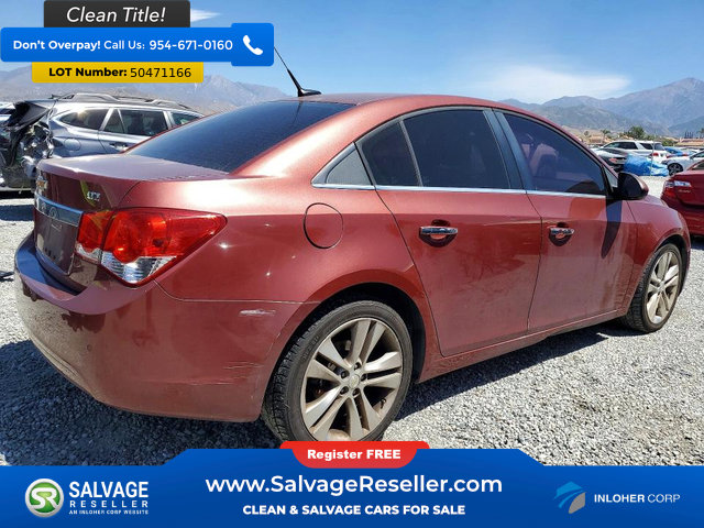 Used 2012 Chevrolet Cruze LTZ FWD image 4