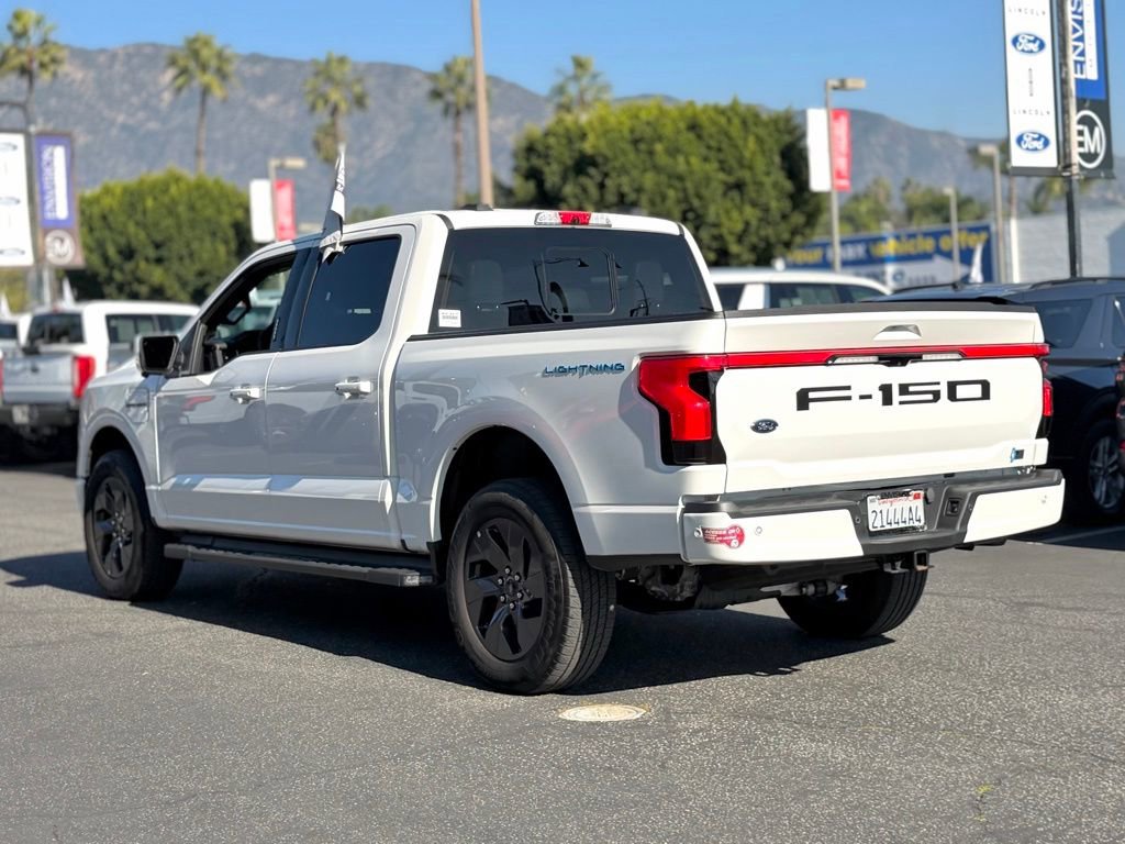 Certified 2023 Ford F150 Lightning Lariat w/ Equipment Group 511A High image 7