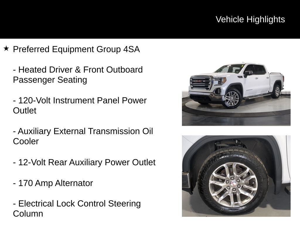 Used 2021 GMC Sierra 1500 SLT w/ SLT Premium Plus Package AWD/4WD image 19