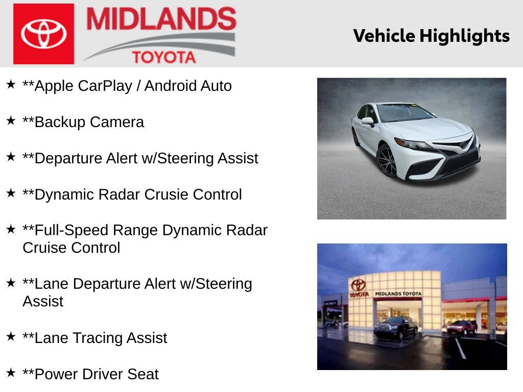Used 2023 Toyota Camry SE FWD image 2