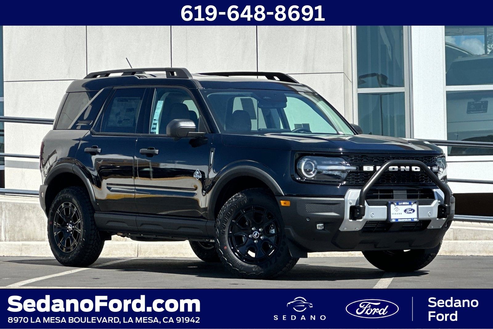 New 2025 Ford Bronco Sport Outer Banks w/ Sasquatch Outer Banks Package AWD/4WD image 1