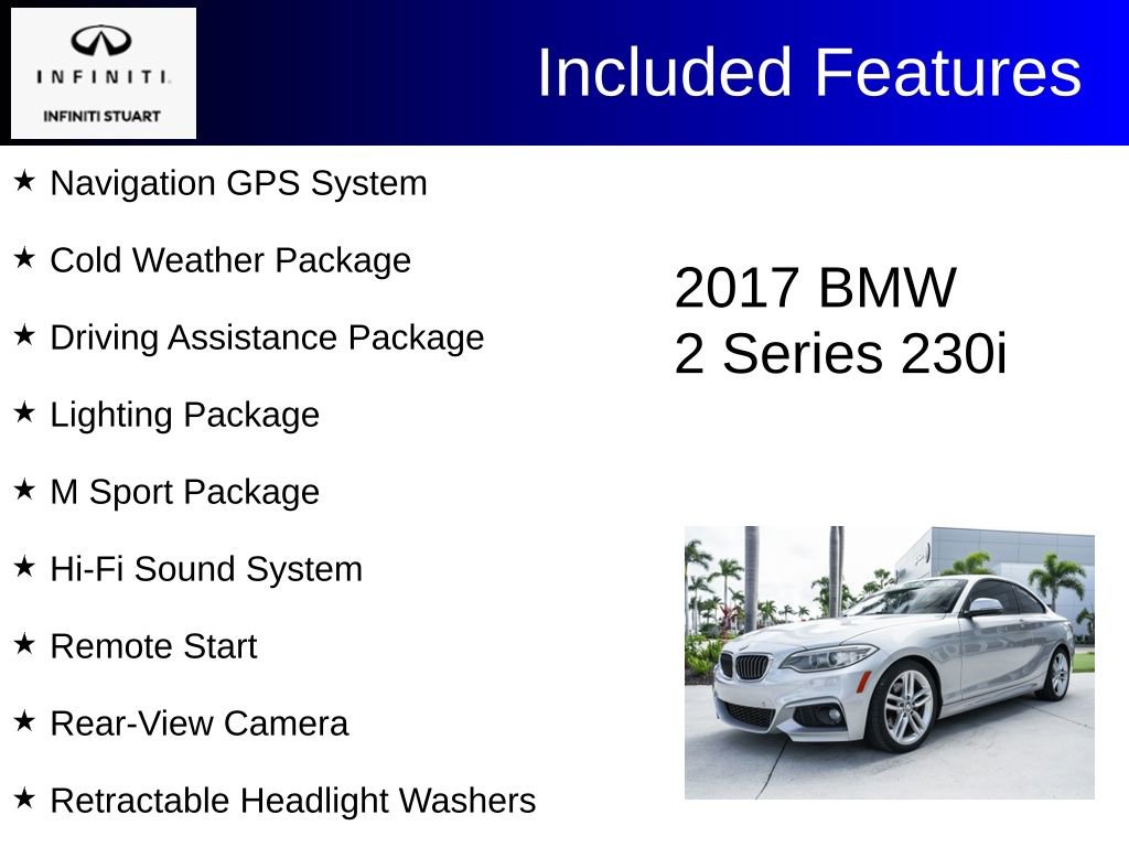 Used 2017 BMW 230i Coupe image 2