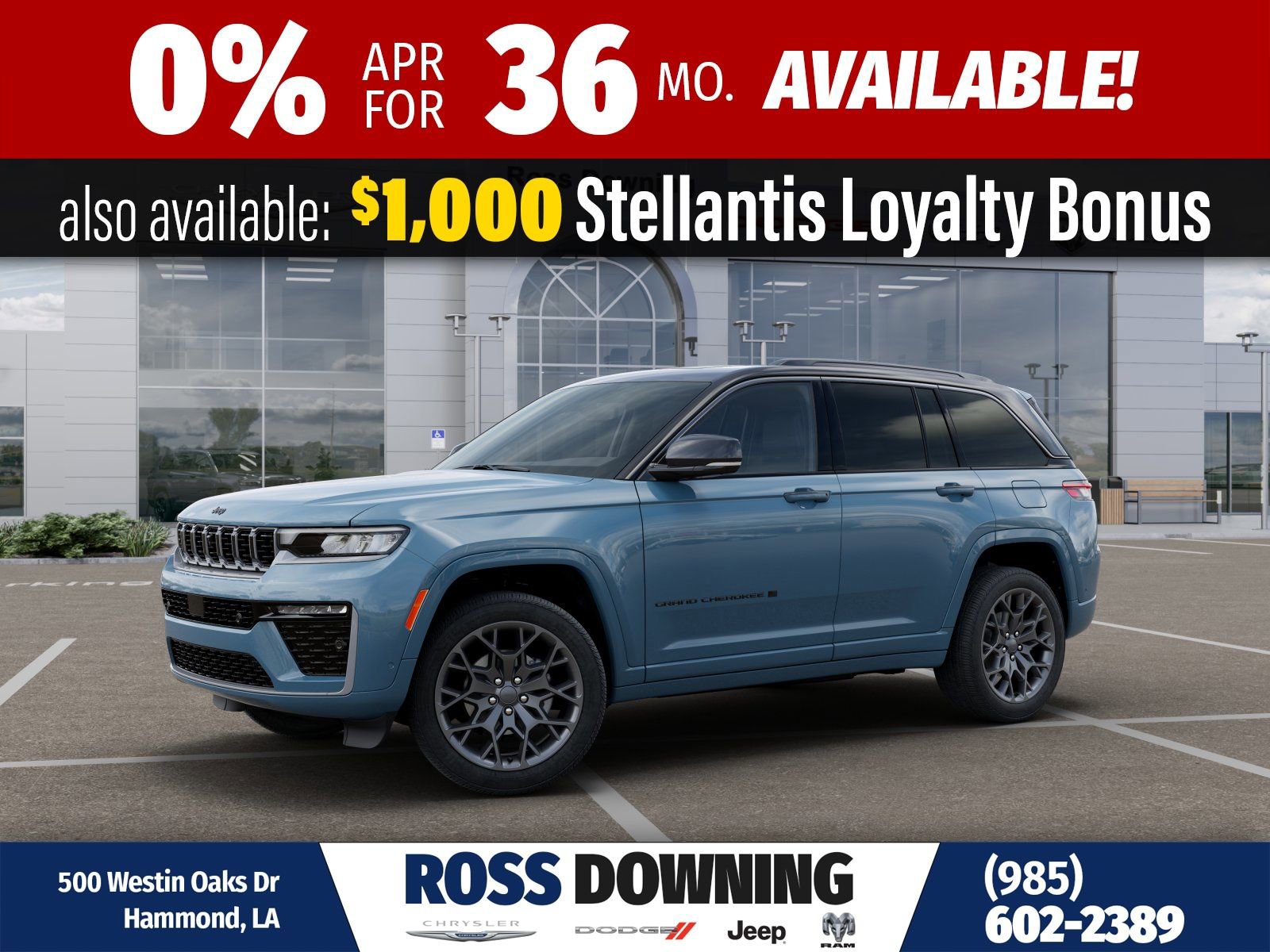 New 2026 Jeep Grand Cherokee Summit