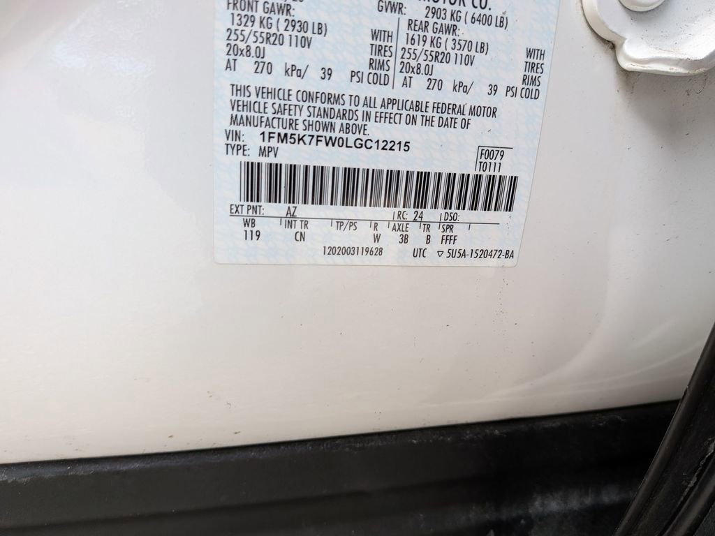 Used 2020 Ford Explorer Limited w/ Hybrid Equipment Group 310A image 35