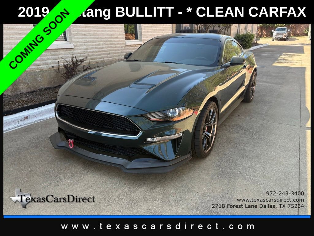 Used 2019 Ford Mustang Bullitt w/ Bullitt Electronics Package