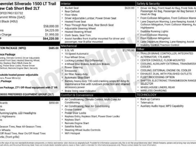 Used 2024 Chevrolet Silverado 1500 LT Trail Boss w/ Protection Package AWD/4WD image 50
