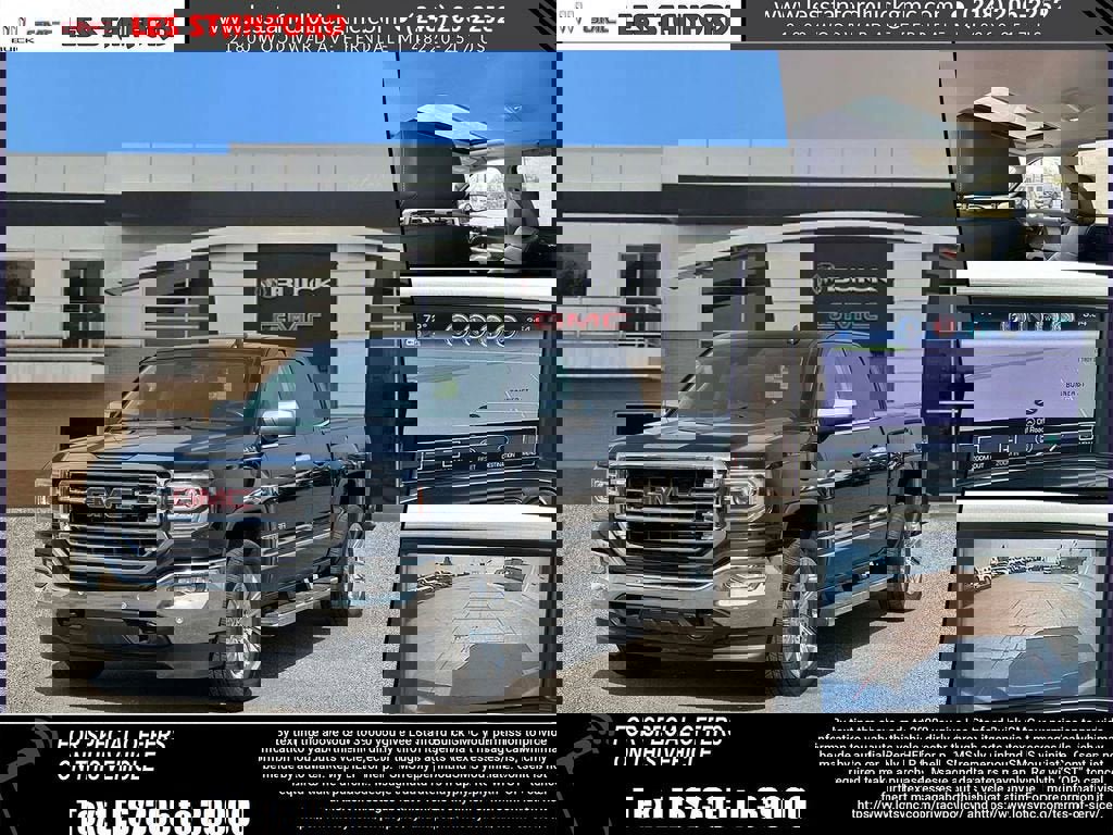 Used 2018 GMC Sierra 1500 SLT AWD/4WD image 1