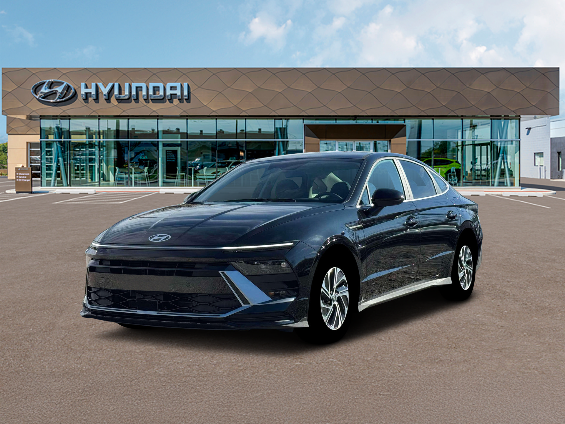 New 2026 Hyundai Sonata Blue FWD video 1