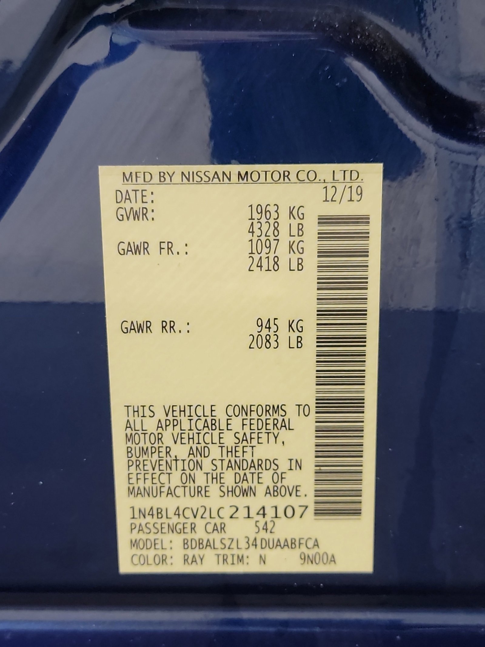 Used 2020 Nissan Altima 2.5 SR w/ Premium Package image 33