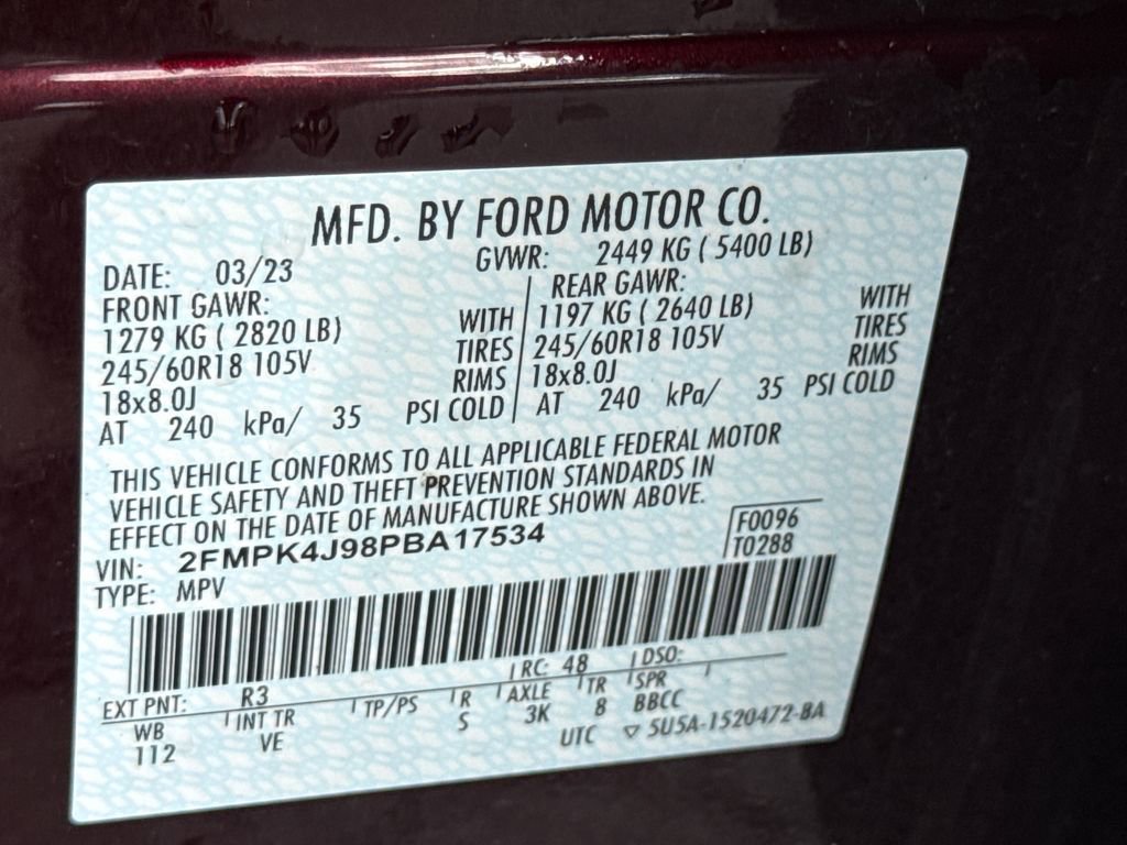 Used 2023 Ford Edge SEL w/ Convenience Package AWD/4WD image 31