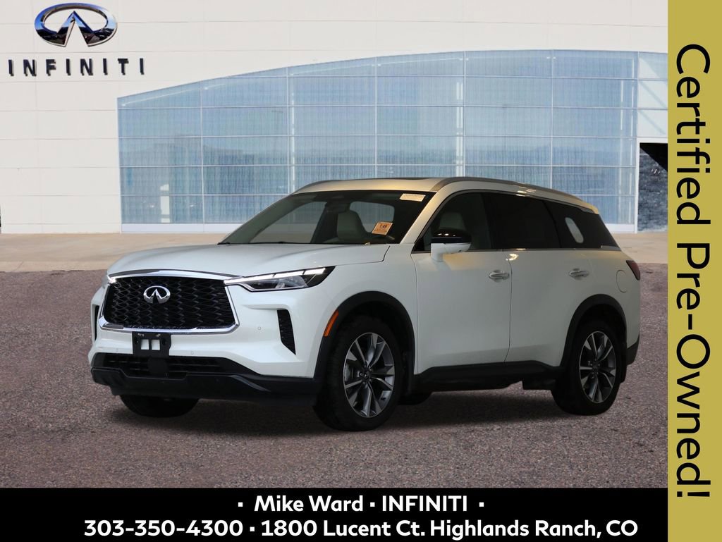 Certified 2023 INFINITI QX60 Luxe w/ Cargo Package image 1