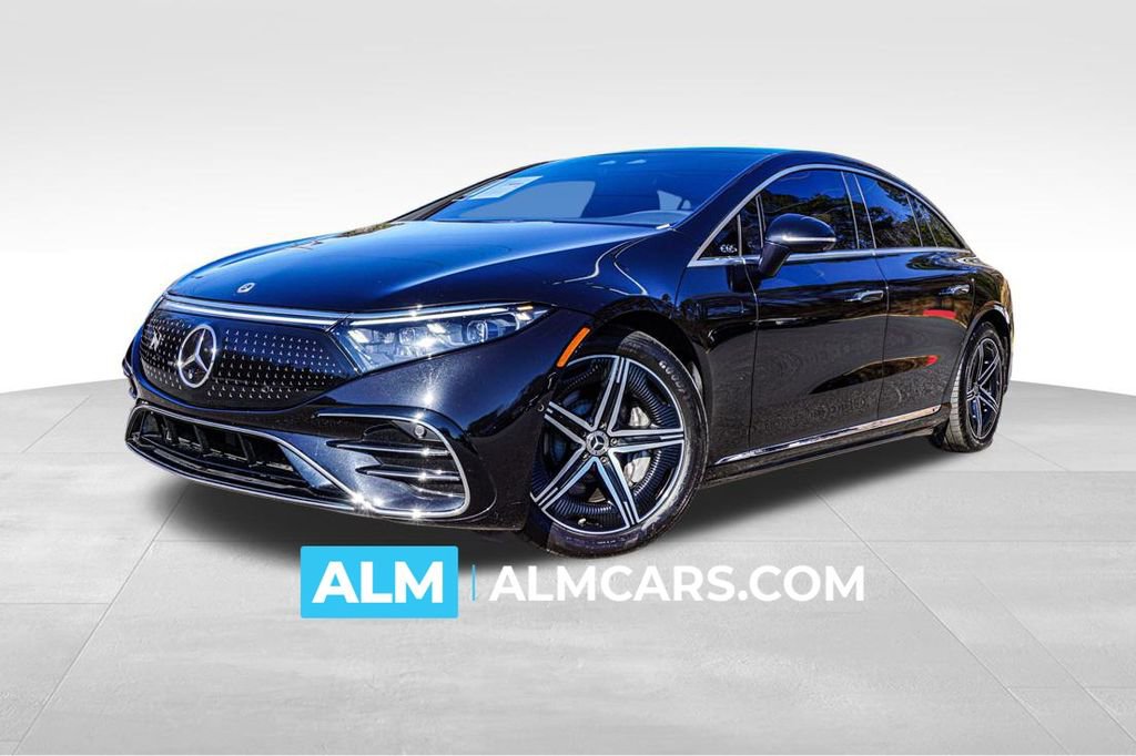 Used 2022 Mercedes-Benz EQS 580 4MATIC Sedan image 1
