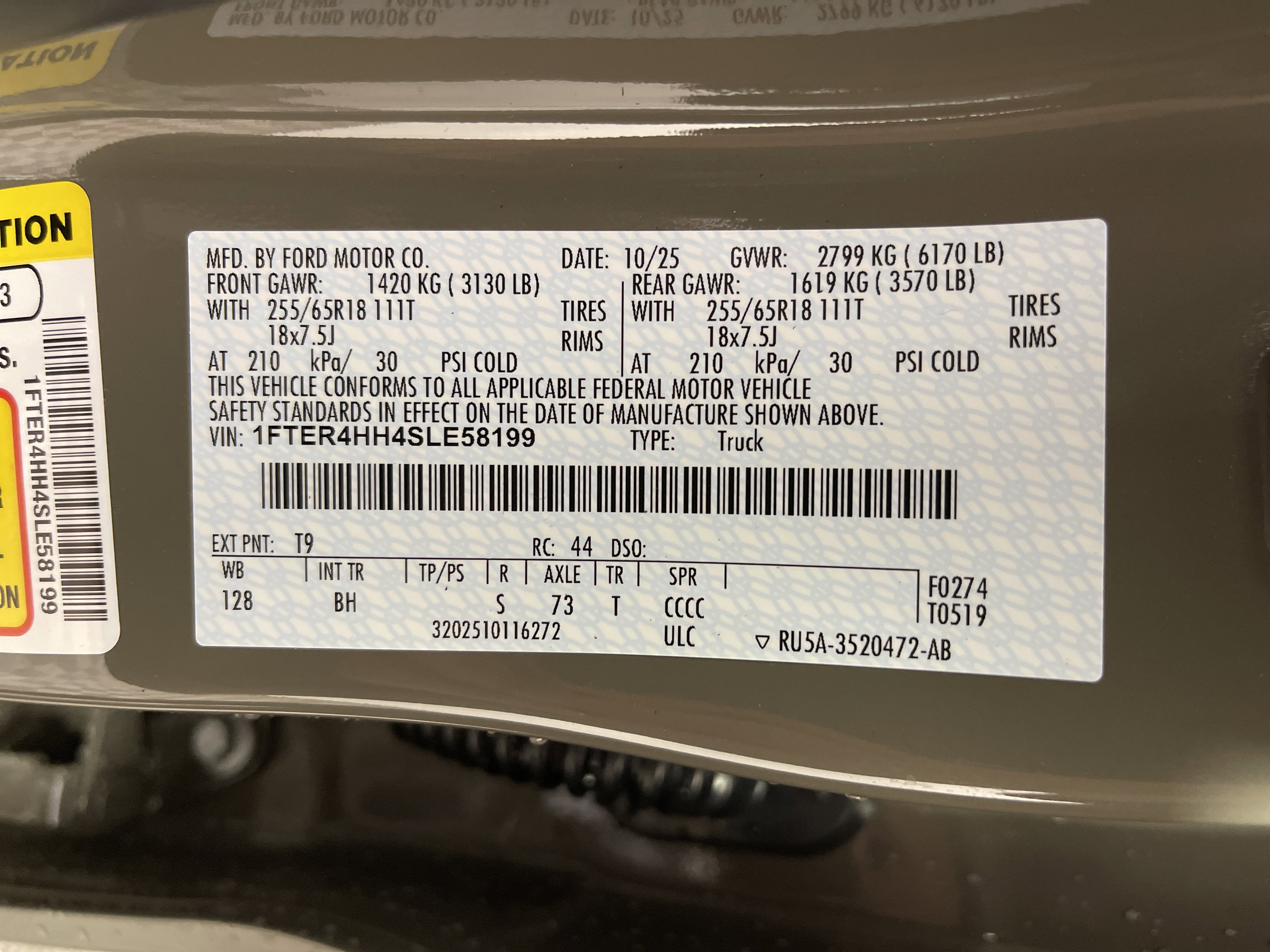 New 2025 Ford Ranger XLT w/ Black Appearance Package image 28