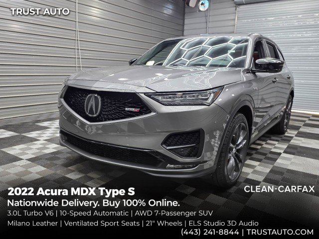 Used 2022 Acura MDX Type S