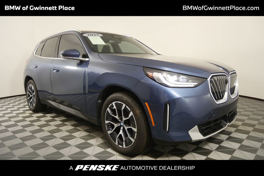 Certified 2025 BMW X3 xDrive30i