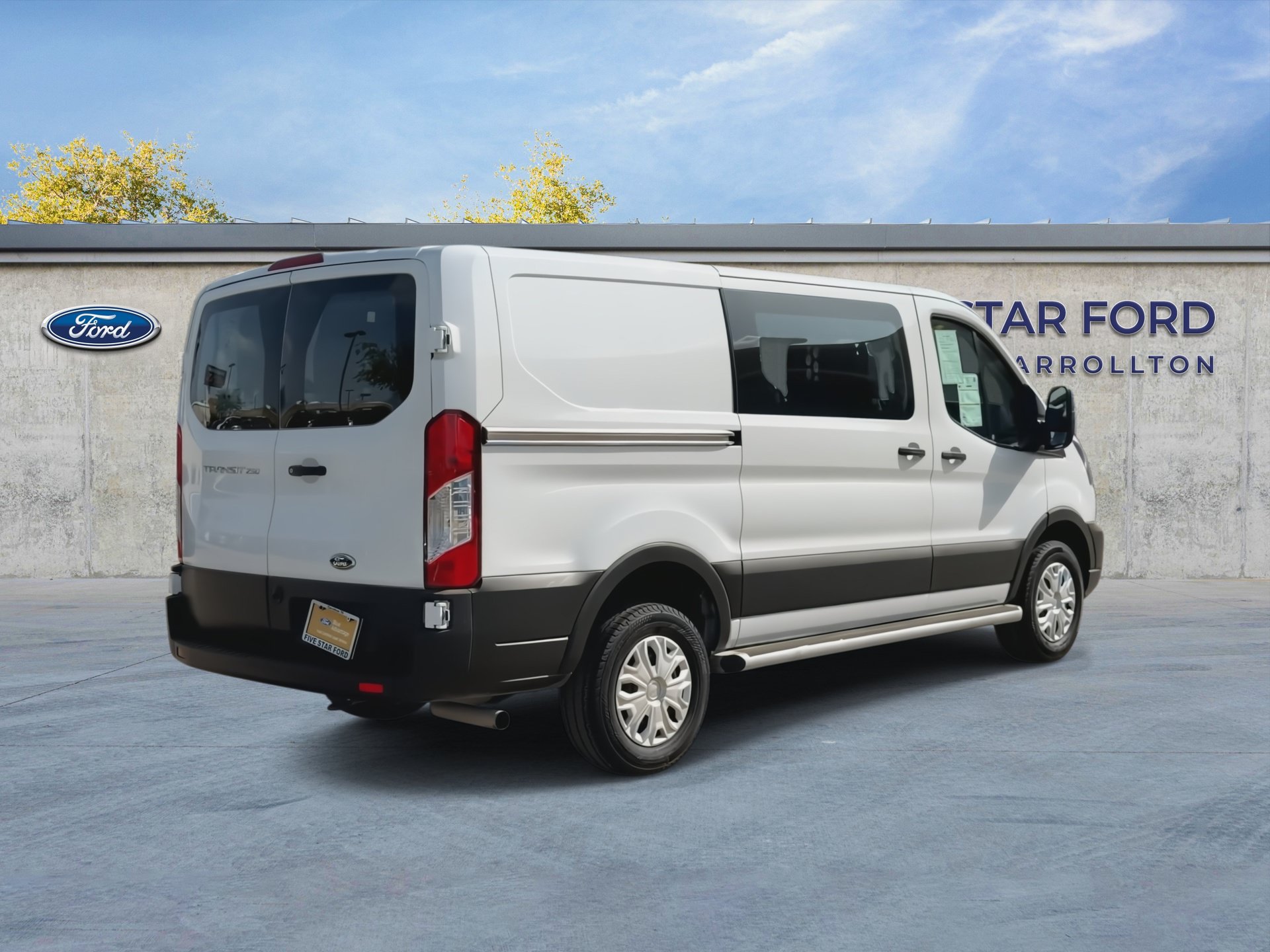 Certified 2025 Ford Transit 250 Low Roof w/ Exterior Upgrade Package RWD image 8