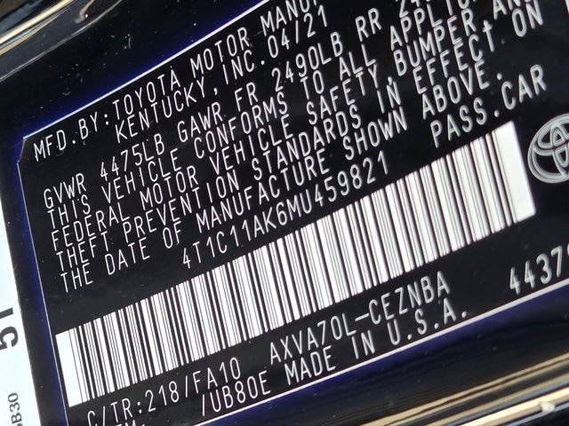 Used 2021 Toyota Camry LE image 24
