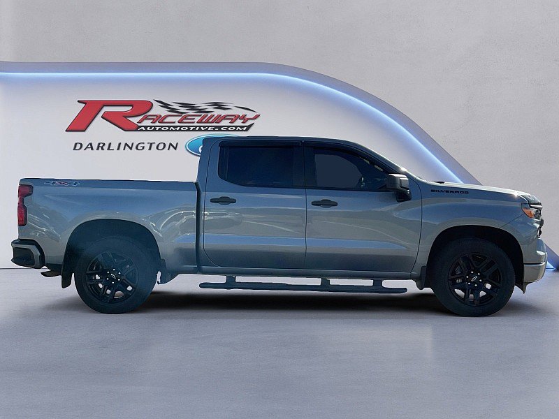 Used 2023 Chevrolet Silverado 1500 Custom w/ LPO, Dark Essentials Package AWD/4WD image 6