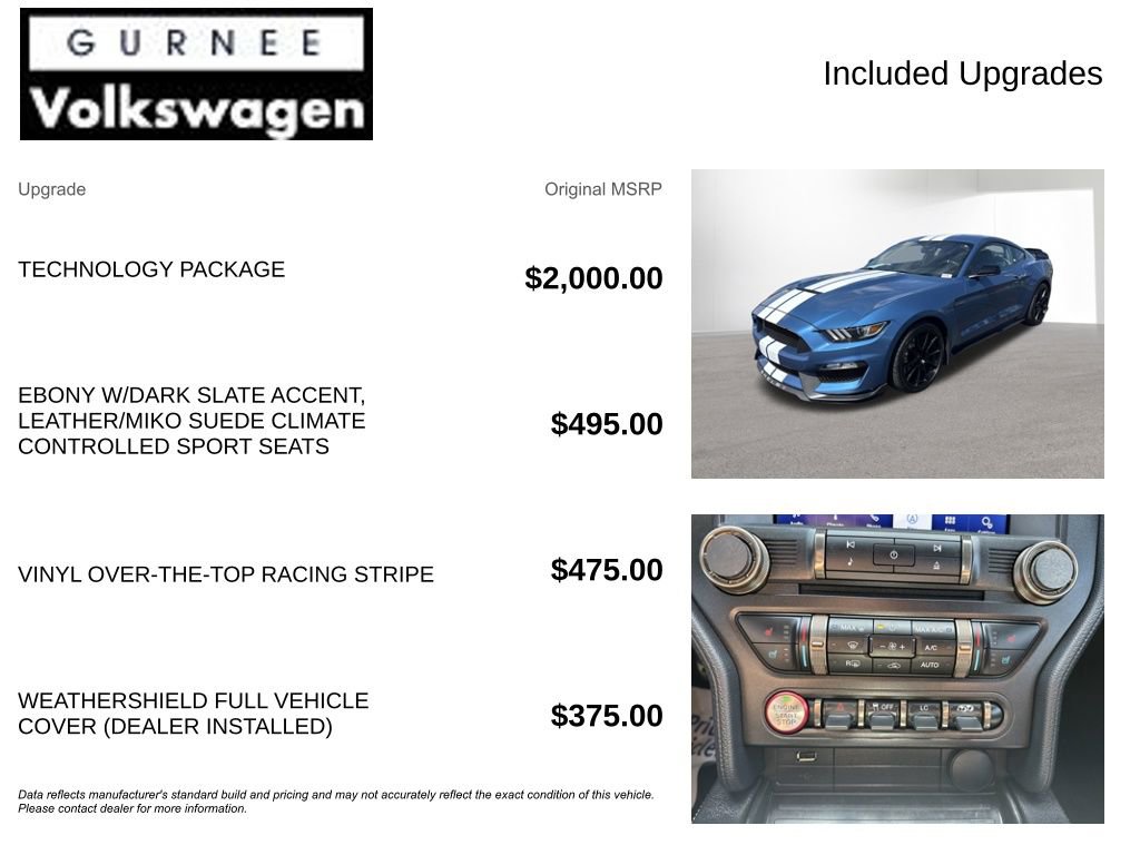 Used 2019 Ford Mustang Shelby GT350 w/ Technology Package image 4