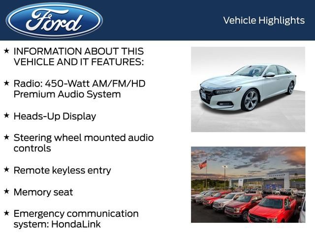 Used 2018 Honda Accord Touring image 5