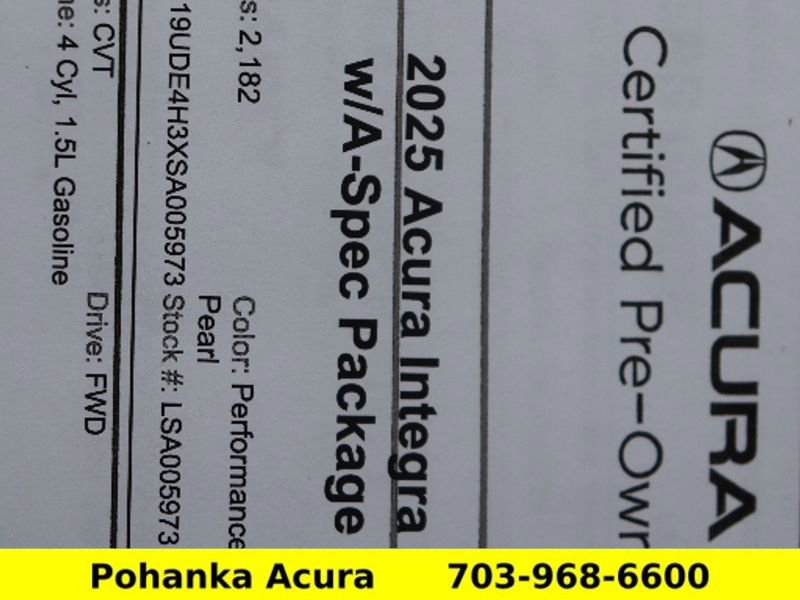 Used 2025 Acura Integra A-Spec image 39