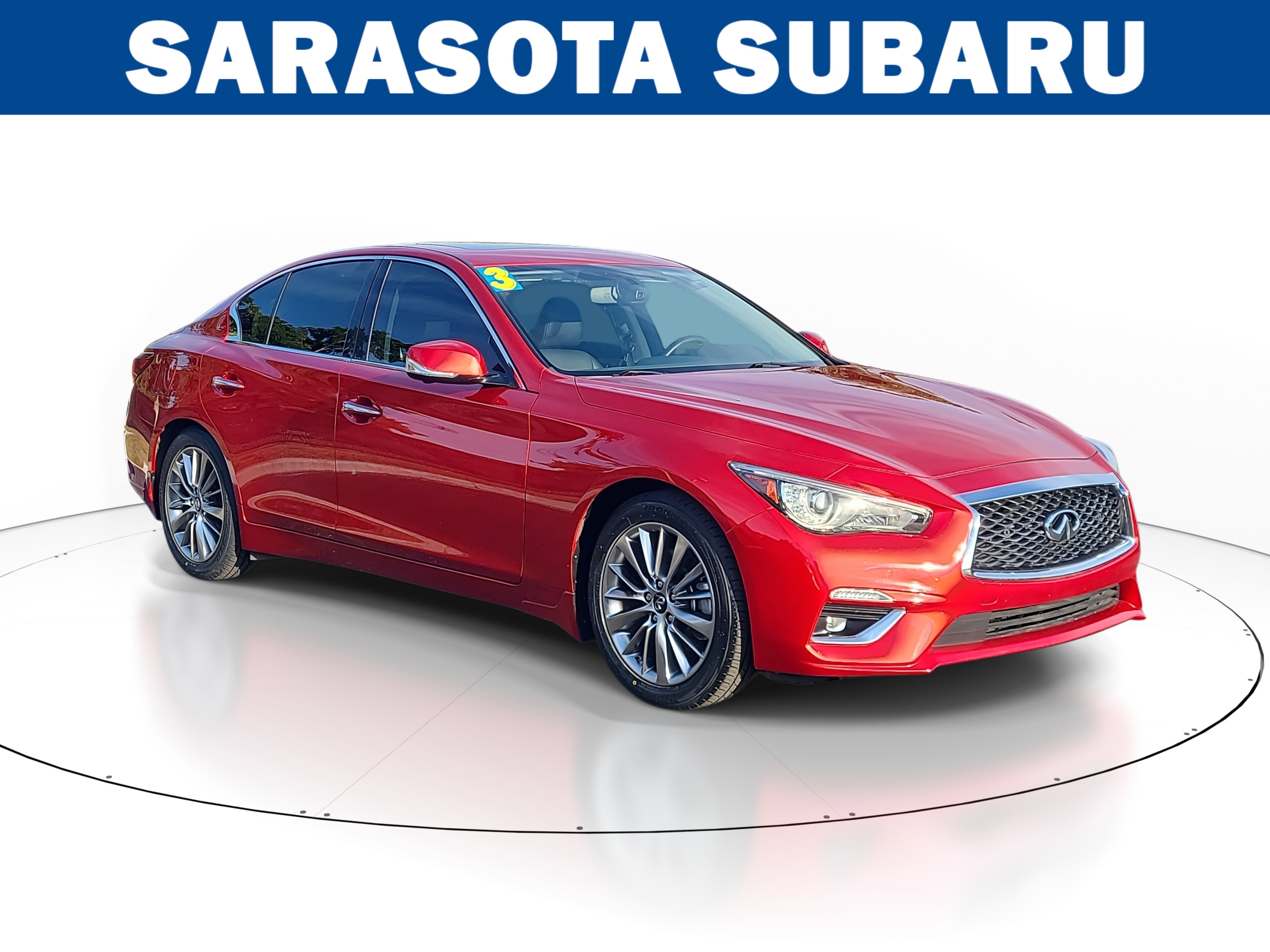 Used 2023 INFINITI Q50 Luxe w/ Cargo Package