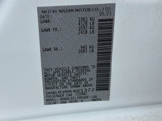Certified 2023 Nissan Altima 2.5 SR w/ SR Premium Package FWD image 33