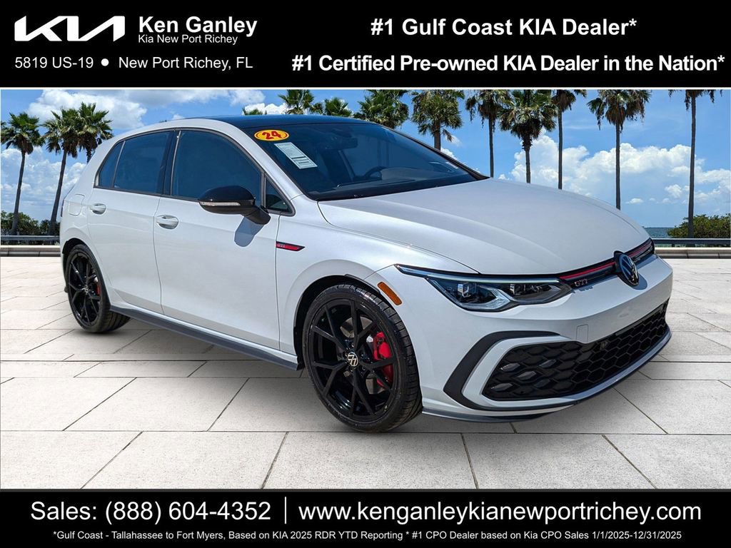 Used 2024 Volkswagen GTI SE FWD image 1